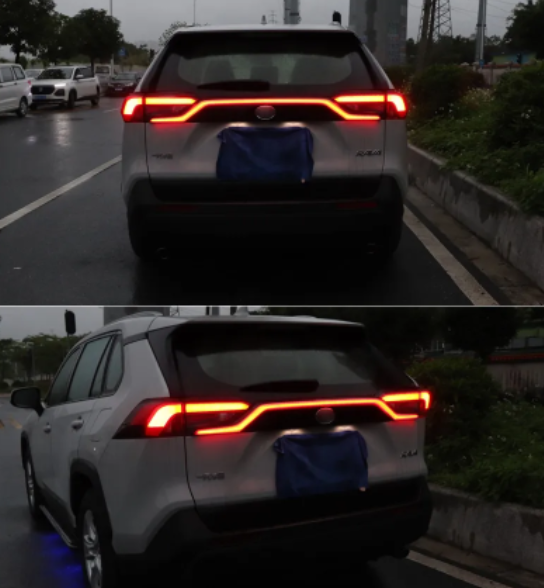  KEEN LED Tail Light For Toyota RAV4 2020 Rear Bumper Reflector RAV 4 Third Brake Lights Double Flash Turning Lamp