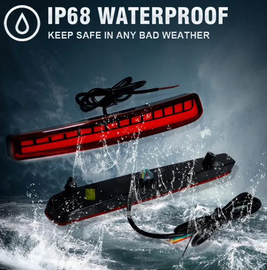 KEEN New LED Rear Bumper Reflector Light for Toyota Corolla 2019 2020 2021 Tail Light Flow Turn Signal Brake Parking Lamp