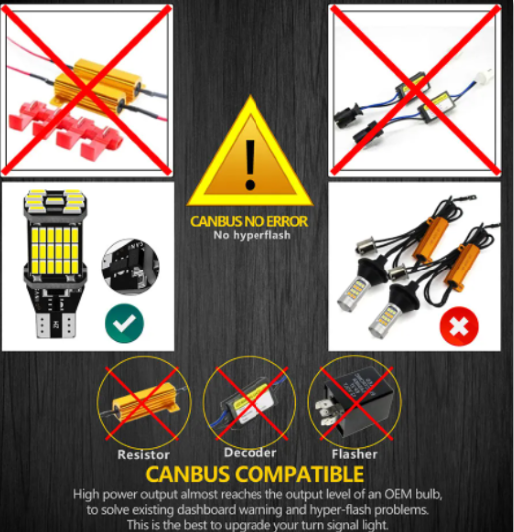  KEEN Hot Sale LED T15 Car Light Bulb 4014 45SMD Canbus Auto Reverse Lamp Tail Light Bulb W16W