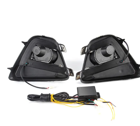  KEEN 12V Daytime Running Light for Mazda CX-5 CX5 2015 2016 Car Led DRL with Turn Signal Daylight Fog lamp Cover LED