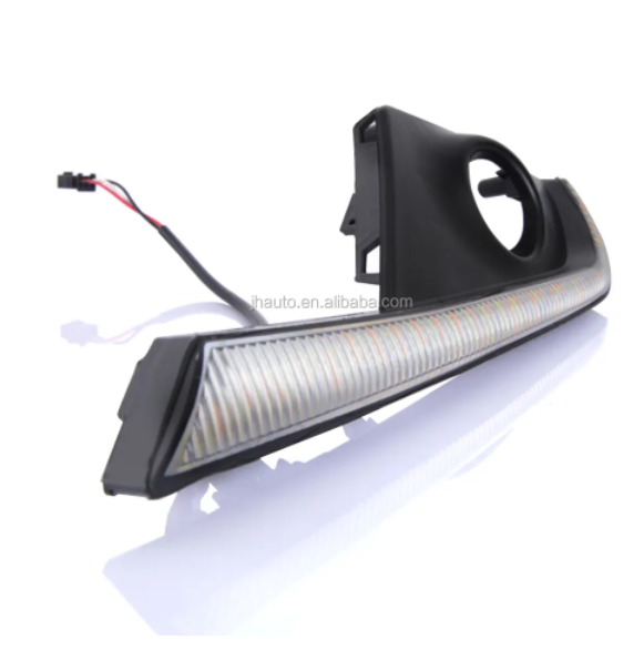 KEEN 12V Car LED led daytime running light for 2016 2017 2018 Mazda CX-3 DRL amber turn signal fog lamp cover