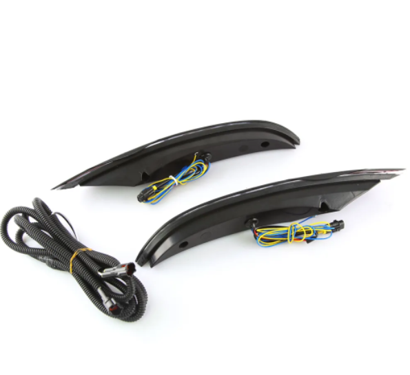  KEEN Car Parts Led DRL for Mazda 3 AXELA 2019 2020 Start-scan Daytime Running Lamp with Flow Turn Signal Fog Light Head Lights