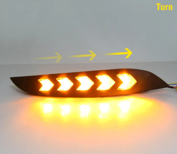  KEEN Car Parts Led DRL for Mazda 3 AXELA 2019 2020 Start-scan Daytime Running Lamp with Flow Turn Signal Fog Light Head Lights