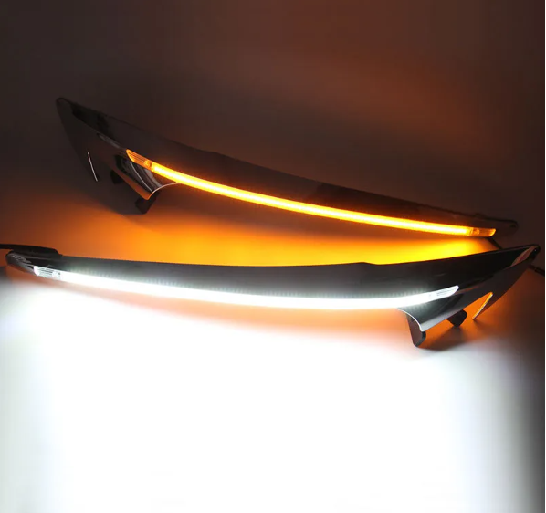   KEEN 12V Headlamp Eyebrow led for Mazda CX-5 2013-2015 Led DRL Turn Signal Lamp Headlight Eyelids Decoration Lamp