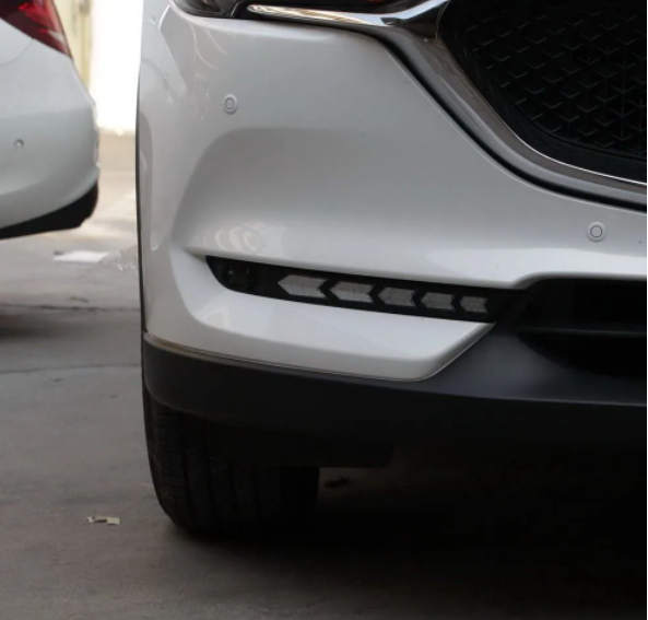 KEEN 12V Car Light Daytime Running Lamp for Mazda CX-5 CX5 2017-2021 led DRL Fog Lamp Flow Turning Headlight