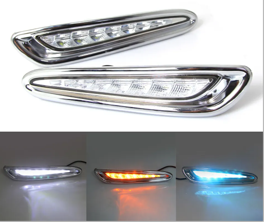  KEEN 12V LED Super Bright Car LED Daytime Running Light For Mazda 3 Axela 2011 2012 2013 DRL White Fog Lamp Cover Light