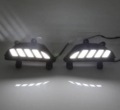   KEEN Wholesale Daylight LED for Mazda 3 AXELA Car LED DRL Driving Fog Lamp Yellow Flowing Turn Signal Lights Head Lights