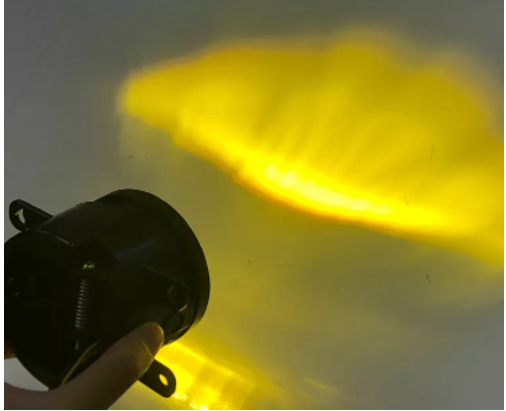 KEEM 12V Start-scan Car led Fog Lamp for Ford F150 Fiesta Mondeo Focus Foglights with Angel Eye Yellow and White Head Lights