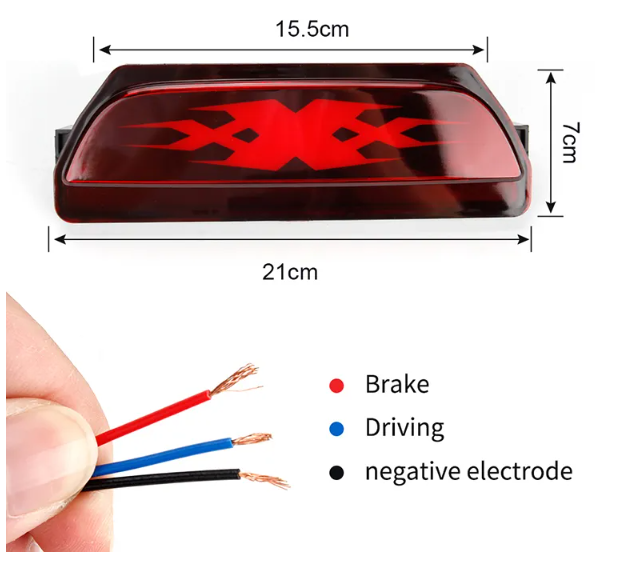  KEEN 12V Rear Fog Light for Mazda 3 Axela Streamer Rear Bumper Pilot Tail Light Car Strobe Brake Reflector Lights