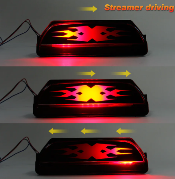  KEEN 12V Rear Fog Light for Mazda 3 Axela Streamer Rear Bumper Pilot Tail Light Car Strobe Brake Reflector Lights