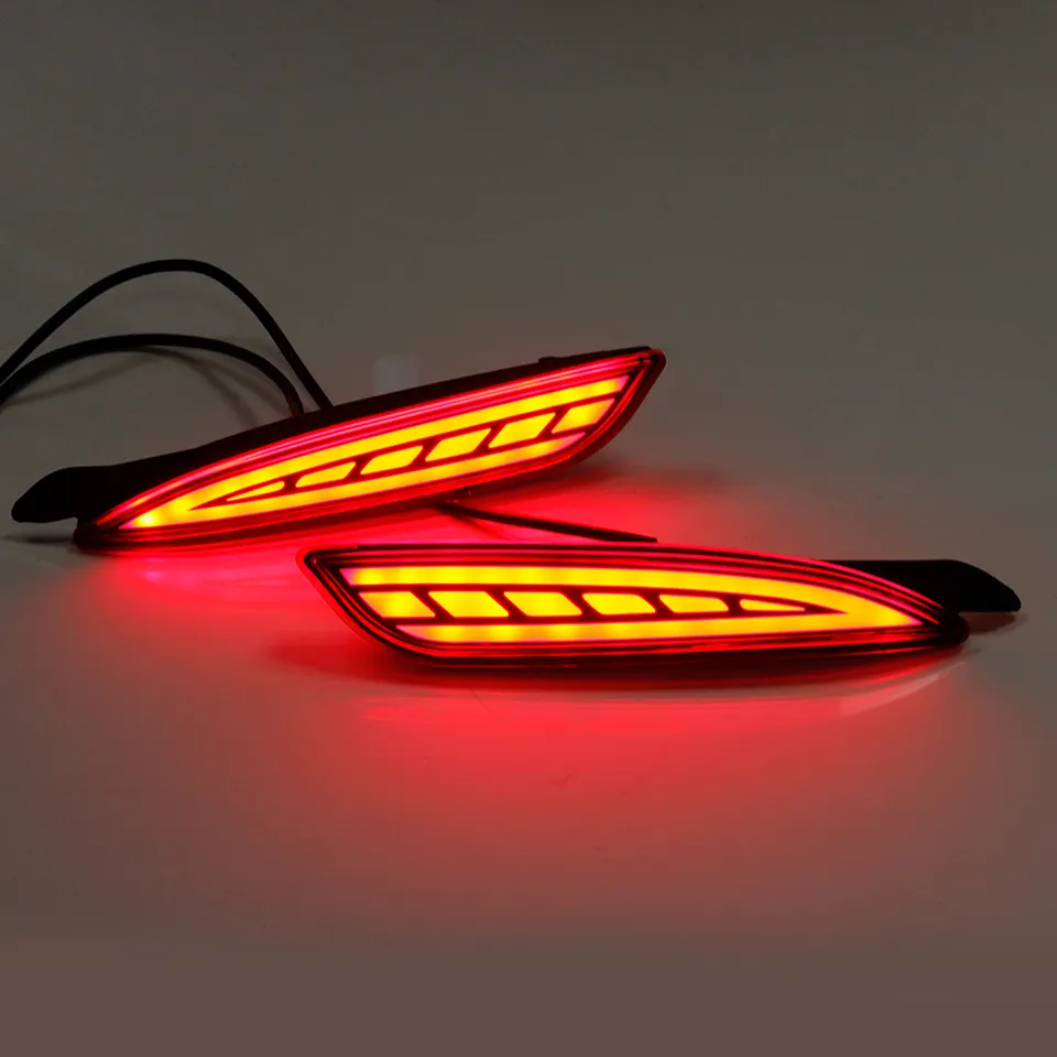 KEEN 12V LED Rear Bumper Light For Mazda 3 Axela Mazda 6 Atenza Hatchback 2019-2021 Tail lights with Turn Brake Lamp