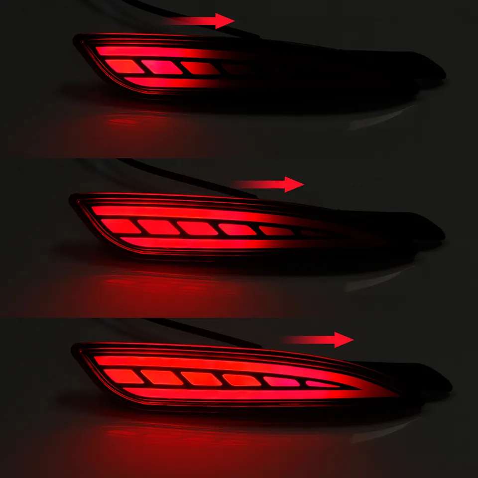 KEEN 12V LED Rear Bumper Light For Mazda 3 Axela Mazda 6 Atenza Hatchback 2019-2021 Tail lights with Turn Brake Lamp