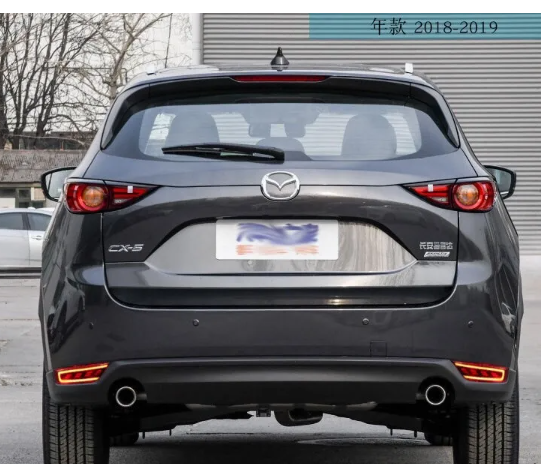 KEEN Waterproof Car led Rear Bumper Reflector for Mazda CX-5 2018-2020 Tail light with flow Turning Brake Stop Light
