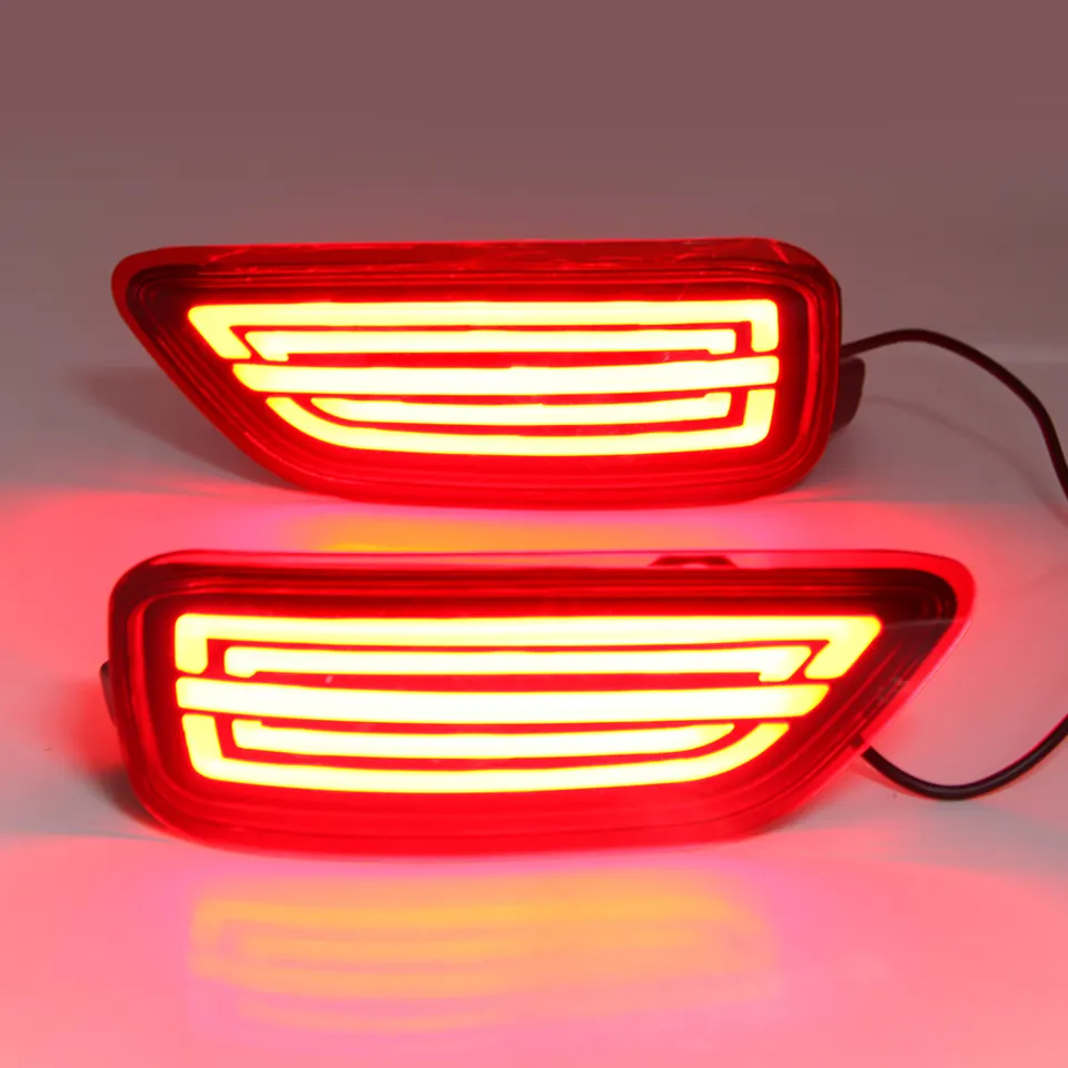  KEEN 3 Functions led Tail Light for Nissan Patrol 2014-2019 Led Turning Rear Bumper Light Brake Warning Lamp