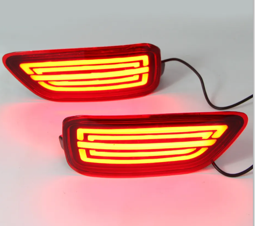  KEEN 3 Functions led Tail Light for Nissan Patrol 2014-2019 Led Turning Rear Bumper Light Brake Warning Lamp