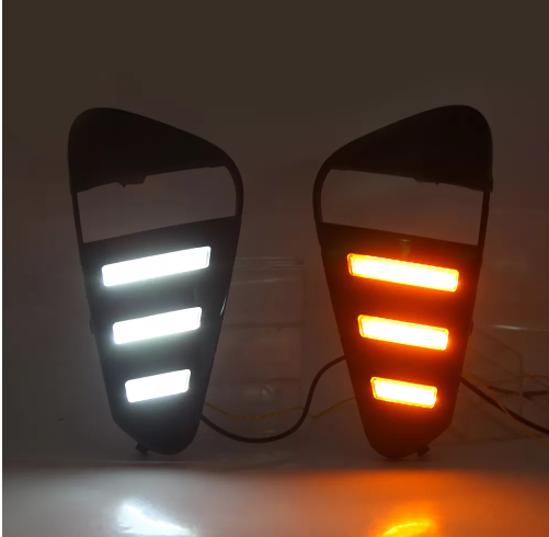 KEEN New Car Parts Daytime Running led Light for Geely Coolray 2018 2019 2020 Auto LED DRL Driving Head Lamp Turn Signal Lights 