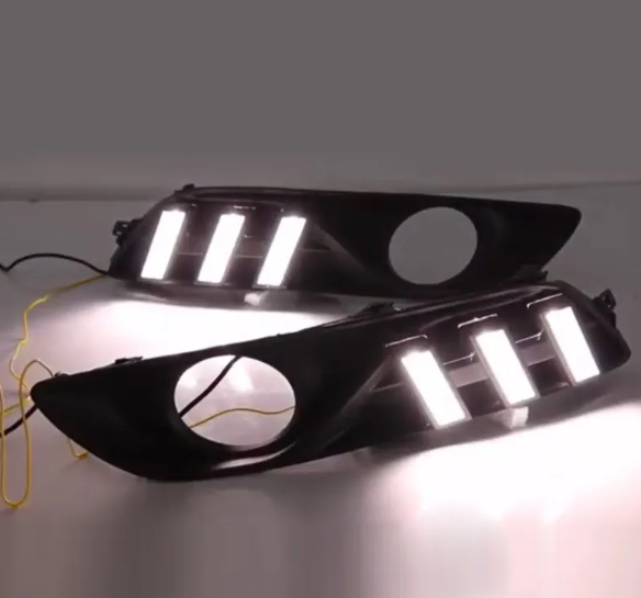 KEEN Car Styling led DRL for 2012-2015 Nissan SYLPHY SENTRA Daytime Running Lamp Turning Signal Driving Fog Light