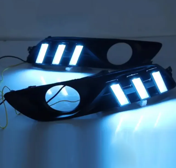 KEEN Car Styling led DRL for 2012-2015 Nissan SYLPHY SENTRA Daytime Running Lamp Turning Signal Driving Fog Light