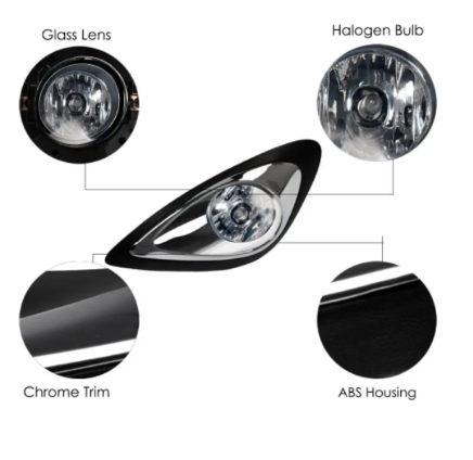  KEEN Fog Lamp for Nissan March Micra 2016-2018 Front Bumper Driving Auto Fog Light Accessories