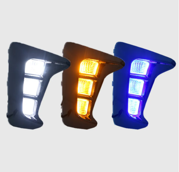 KEEN LED Spare Parts Daytime Running Light for kia Pegas Soluto 2018 2019 2020 LED DRL Fog Lamp Cover Fog light