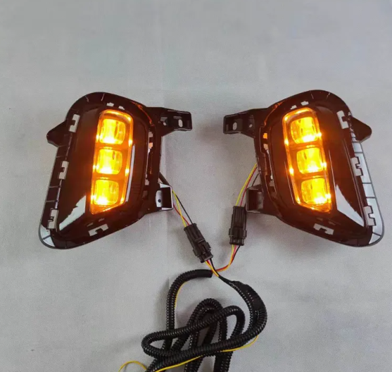  KEEN LED Spare Parts Daytime Running Light for kia Pegas Soluto 2018 2019 2020 LED DRL Fog Lamp Cover Fog light