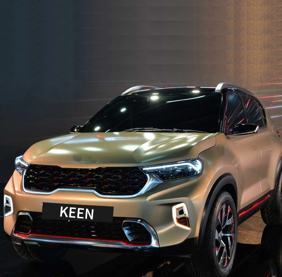  KEEN New Daytime Running Lights for KIA Sonet India Version 2020 2021 2022 led DRL Turn Signal Driving Fog Light Headlamp