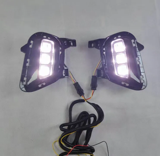  KEEN LED Spare Parts Daytime Running Light for kia Pegas Soluto 2018 2019 2020 LED DRL Fog Lamp Cover Fog light