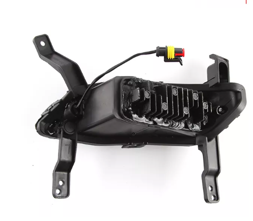 KEEN Hot Sale Car LED DRL for 2019-2020 Hyundai Santa Fe White Daytime Running Light Foglight Cover LED Headlight IX45 Santafe