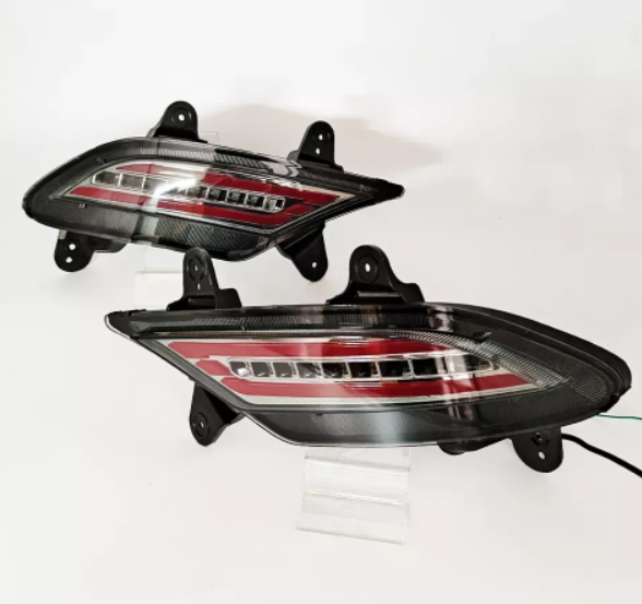 KEEN Car Rear Bumper Light for Hyundai IX25 Creta 2020 2021 Tail Fog Lamp Brake Reverse Flow Turn Signal Reflector Lights