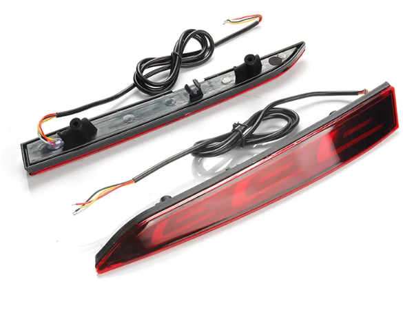  KEEN Car Tail Light for Hyundai Accent/Verna 2018-2020 Rear Bumper led Auto Warning Brake lamp Turn Signal