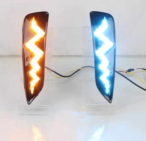 KEEN 12V Car Part LED DRL for Honda Inspire 2022 Start-scan Daytime Running Lights with Flow Turn Signal Auto Fog Lamp