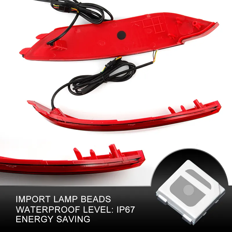  KEEN LED Tail Light For Hyundai Tucson 2016 2017 12V Auto Rear Bumper Reflector Lamp Car Brake Lights With Turn Signal