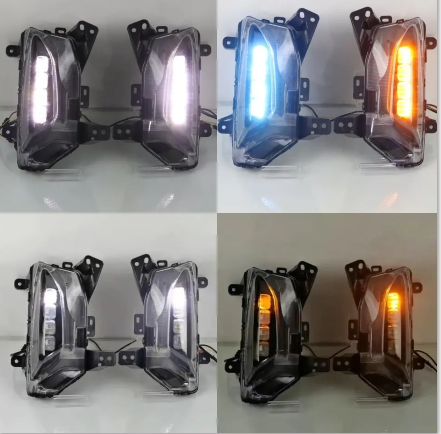 KEEN Car Led DRL for Chevrolet Equinox 2021 2022 Daytime Running Light Fog Lamps Flow Turning Lights Auto Headlight