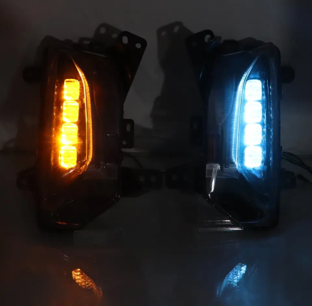 KEEN Car Led DRL for Chevrolet Equinox 2021 2022 Daytime Running Light Fog Lamps Flow Turning Lights Auto Headlight