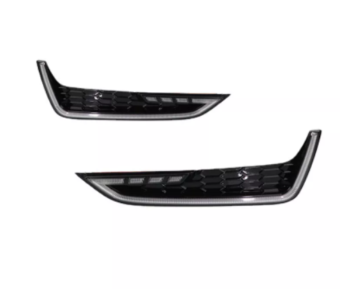   KEEN Daytime Running Led for Honda Elysion 2022 LED DRL Car Fog Lamp with Flow Turn Signal Car Fog Light Auto Head Lights  