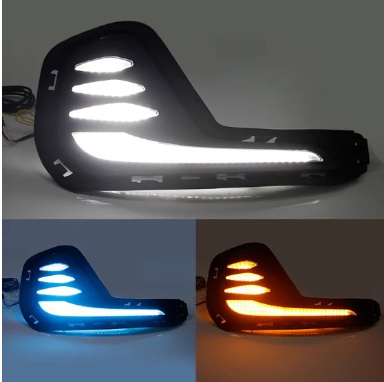  KEEN Car Accessories Headlight DRL LED For Chevrolet Cavalier/Onix 2020 Daytime Running Light Turn Signal