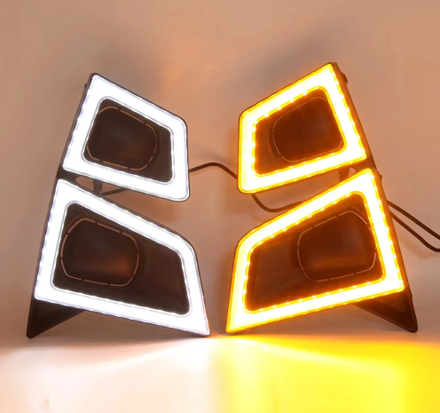  KEEN Wholesale Daytime Running Light For Isuzu D-max 2019 2020 2021 Dmax LED DRL Driving Fog Lamp Pick Up LED