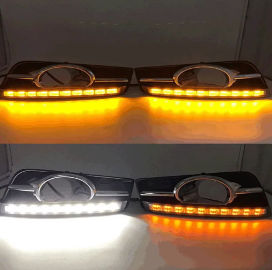  KEEN Heat faster For Chevrolet Cruze Having Fog Light 2009 - 2013 led daytime running lamp Turn Signal lights