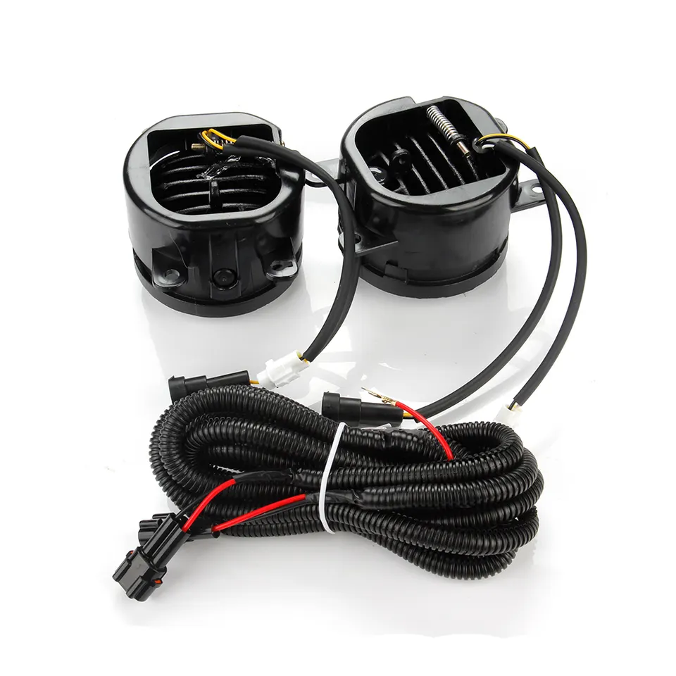 KEEN led Angel Eye Car Fog Lamp for Suzuki Swift Grand Vitara Sx4 Jimny Start-scan Driving Fog Lights White and Yellow Headlight