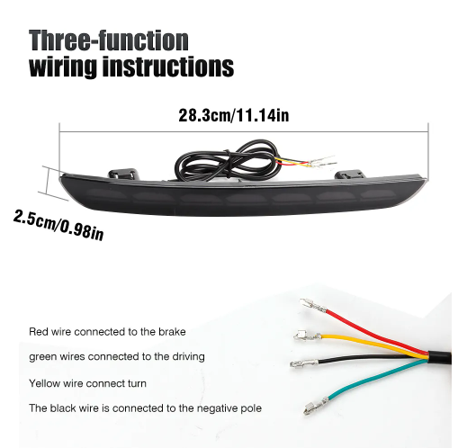  KEEN Car Rear Bumper Light for Honda Civic Sedan Hatchback 2022 2023 Tail Lamp with Flow Turn Signal Reflector Brake Lights