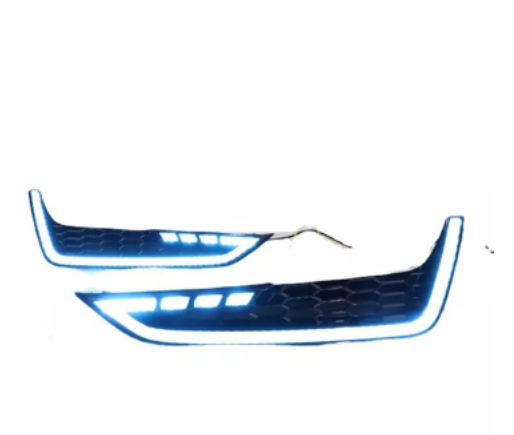   KEEN Daytime Running Led for Honda Elysion 2022 LED DRL Car Fog Lamp with Flow Turn Signal Car Fog Light Auto Head Lights  