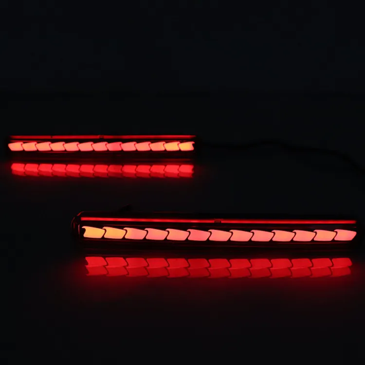  KEEN Car LED Tail Light for Honda Vezel HR-V HRV 2022 Rear Bumper Reflector Lamp Dynamic Turn Signal Brake Lamp
