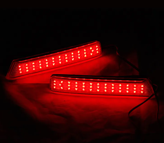   KEEN Car 12V LED Rear Bumper Light for Honda N-box Nbox Tail Lamp Rear Brake Parking Signal Reflector Lights