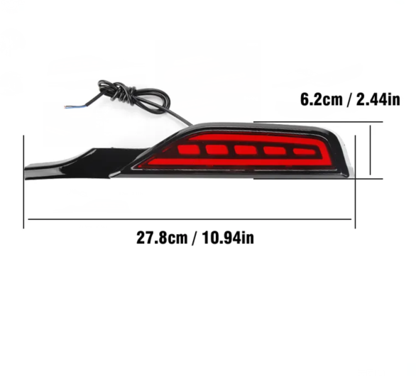   KEEN LED Tail Lamp Rear Bumper Light for Honda Fit Jazz 2018-2020 Brake Parking Signal led Reflectors