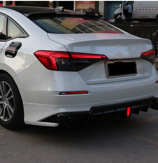   KEEN New 3 Functions Rear Bumper Light for Honda Civic 2021 2022 LED Brake Lamp with Dynamic Turn Signal Reflectors Taillight