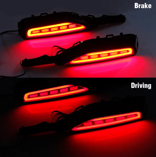   KEEN LED Tail Lamp Rear Bumper Light for Honda Fit Jazz 2018-2020 Brake Parking Signal led Reflectors