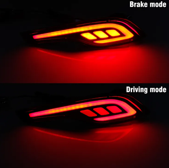  KEEN 12V Tail Light for Honda CRV 2016 2017 Three Functions CR-V Rear Bumper Lights Brake Turning Signal Lamp