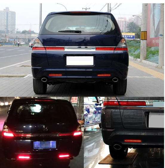   KEEN Car LED Rear Bumper Reflector Light For Acura TSX Sedan 2008- 2015 Tail Lights Driving Brake Lamp for Honda Accord