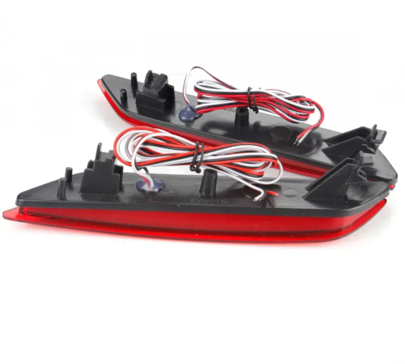  KEEN 2 Functions Rear Bumper Reflectors led for Honda City 2018-2020 Tail Light Brake Parking Signal Lights