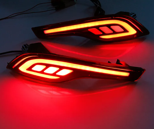  KEEN 12V Tail Light for Honda CRV 2016 2017 Three Functions CR-V Rear Bumper Lights Brake Turning Signal Lamp